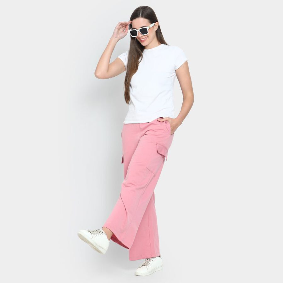 Ladies' Track Pant, Pink, large image number null